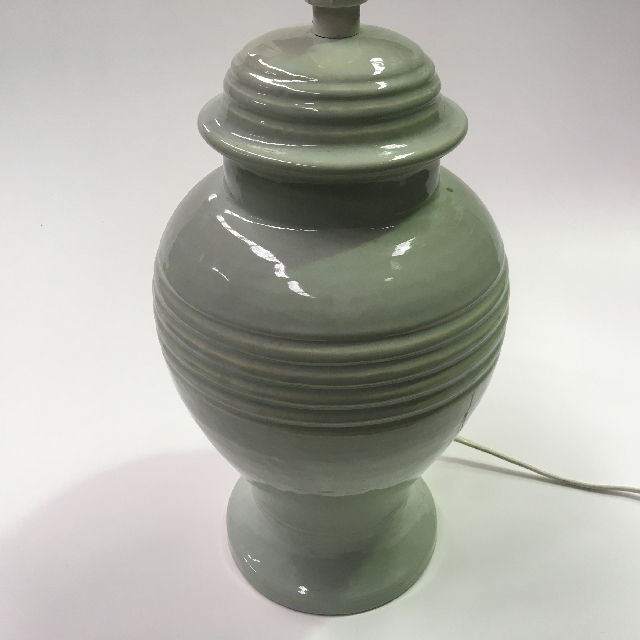 LAMP, Base (Table), Large Ceramic - Green